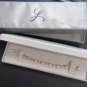 14k white gold ❤️❌❤️❌ bracelet